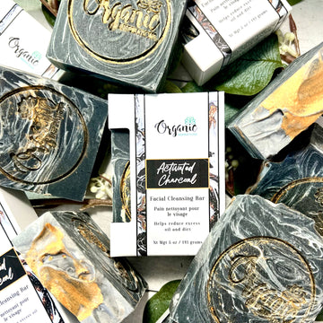 Charcoal Marble Facial Bar Organic inspirations